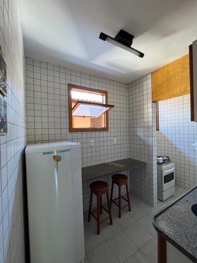 De Frente Pra Praia Apartamento Da Cris Taperapua - Condominio America Praia Flat 塞古罗港 外观 照片