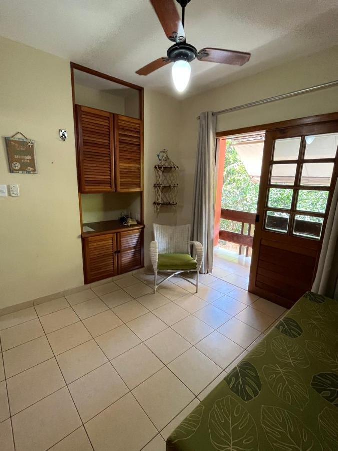 De Frente Pra Praia Apartamento Da Cris Taperapua - Condominio America Praia Flat 塞古罗港 外观 照片