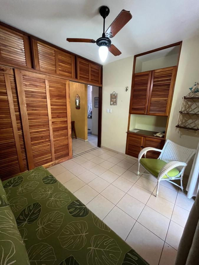 De Frente Pra Praia Apartamento Da Cris Taperapua - Condominio America Praia Flat 塞古罗港 外观 照片